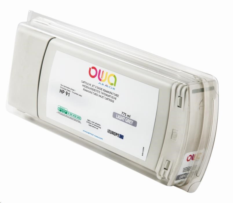 OWA Armor cartridge pro HP DesignJet Z 6100, 775ml, C9466A, light Grey