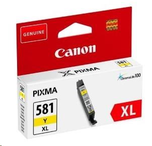 Canon CARTRIDGE PGI-580XL žlutá pro PIXMA TS615x, TS625x, TS635x, TR7550, TS815x (518 str.)