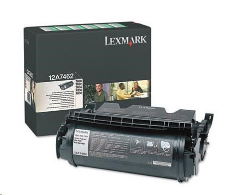 LEXMARK černý toner pro T630 / T632 / T634  na 21000 stran