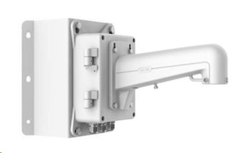 HIKVISION konzole na zeď vč. rozvodné instalační krabice s průchodkami a adaptérem na roh pro PTZ kamery DS-2DE