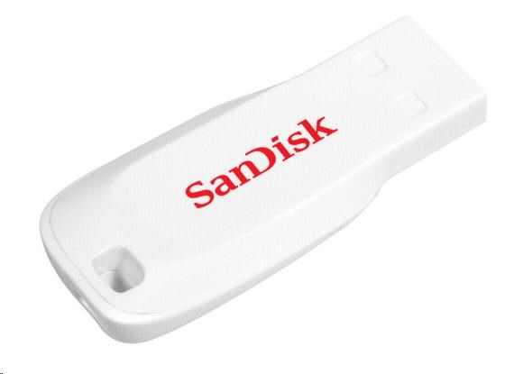 SanDisk Flash Disk 16GB Cruzer Blade, USB 2.0, bílá
