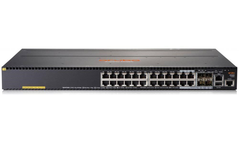 Aruba 2930M 24G PoE+ 1-slot Switch