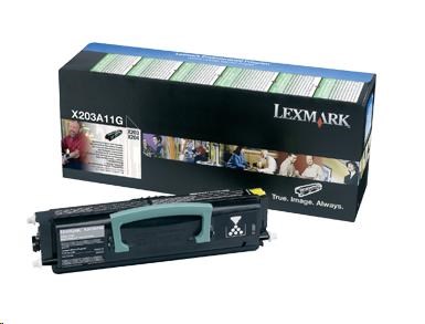 LEXMARK toner black pro X203n / X204n na 2500 stran