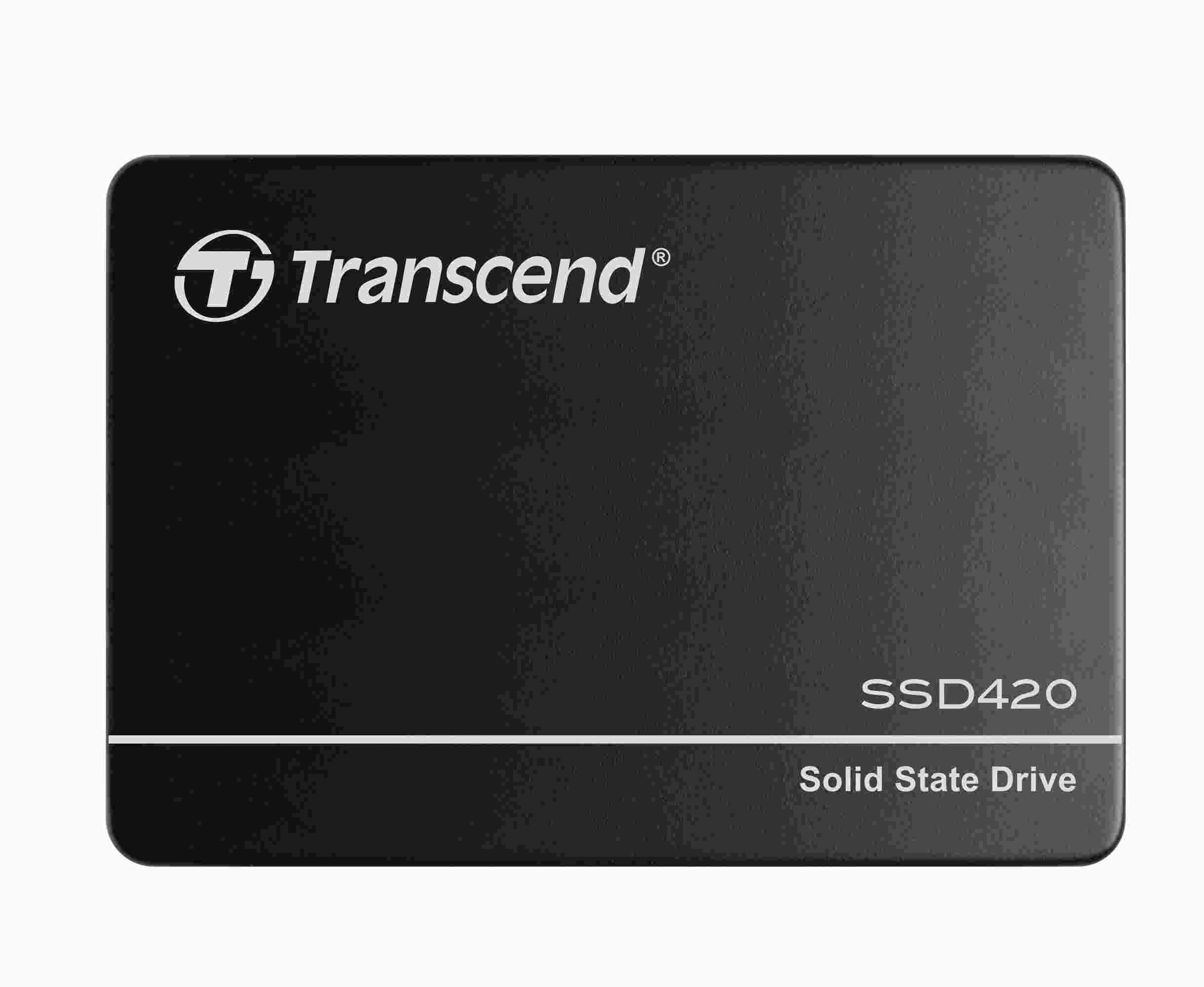 TRANSCEND Industrial SSD 420K, 128GB, 2,5", SATA III, MLC, Aluminium case