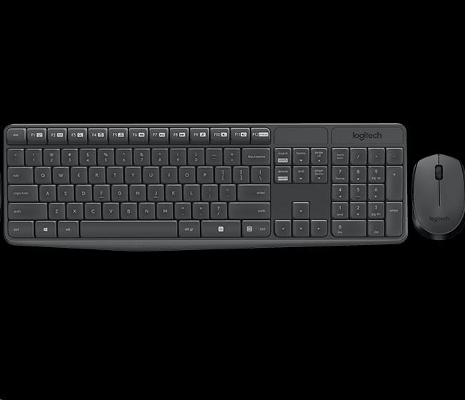 Logitech Wireless Desktop MK235, US