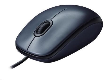 Logitech Mouse M100, grey