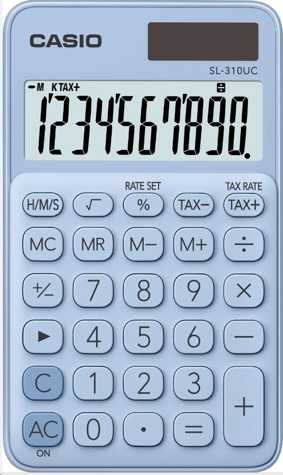 CASIO kalkulačka SL 310UC LB, Kapesní kalkulátor