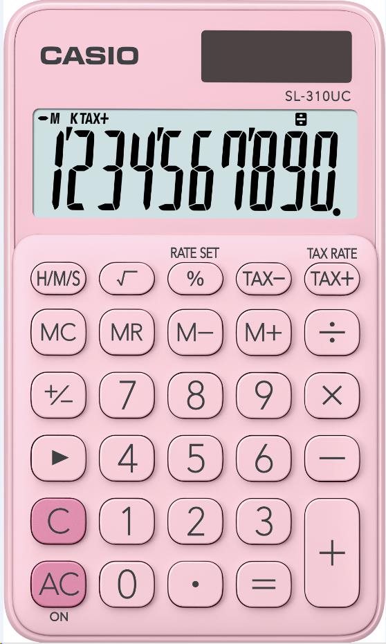 CASIO kalkulačka SL 310UC PK, Kapesní kalkulátor