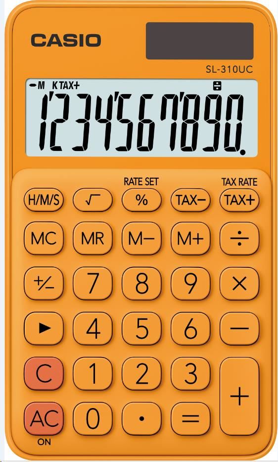 CASIO kalkulačka SL 310UC RG, Kapesní kalkulátor