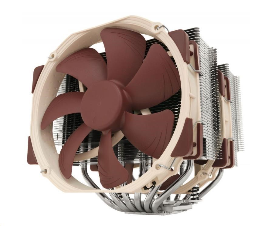 NOCTUA Chladič CPU NH-D15 SE-AM4, 2x 140mm, AM4, AM5, hnědá/stříbrná