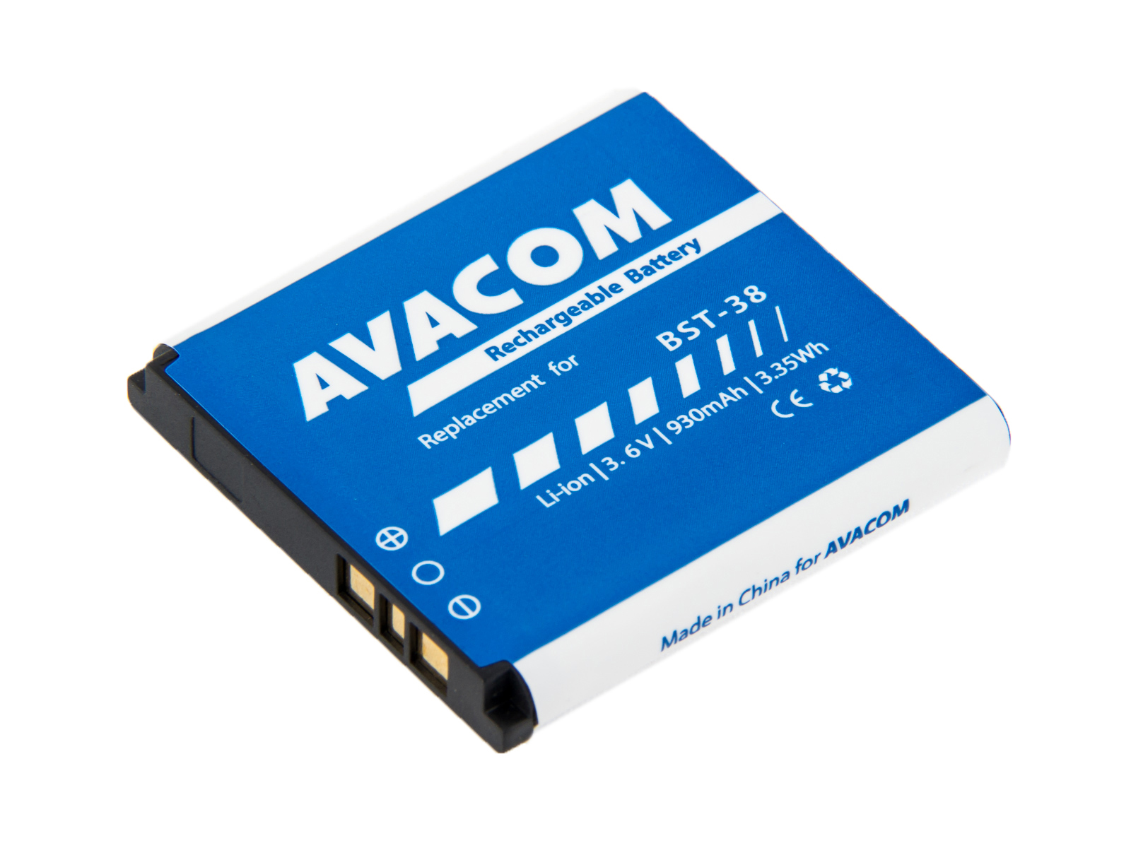 AVACOM Baterie do mobilu Sony Ericsson S510i, K770  Li-Ion 3,6V 930mAh (náhrada BST-38)