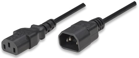 MANHATTAN kabel napájecí monitor to PC, 1,8m